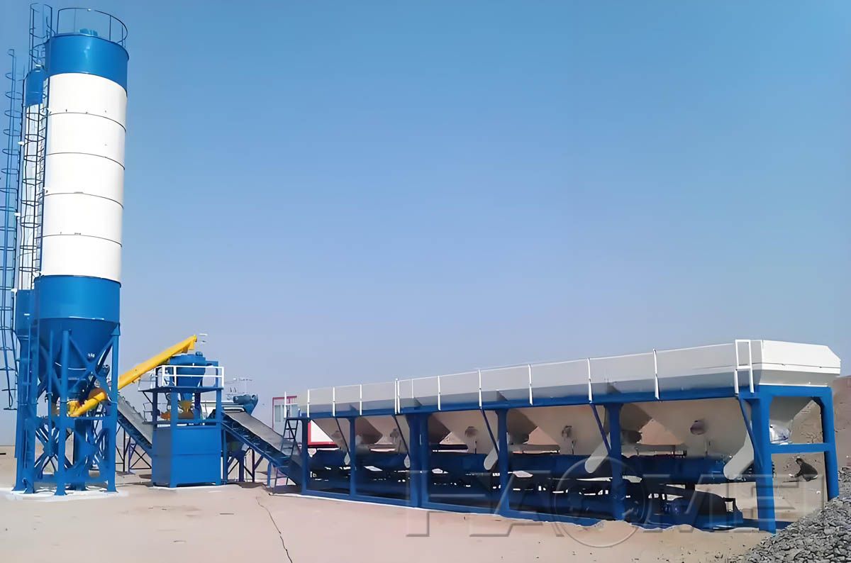 محطة خلط الخرسانة HZS90.jpg