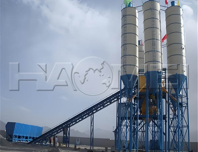 مواصفات وسعر محطة خلط الخرسانة HZS90