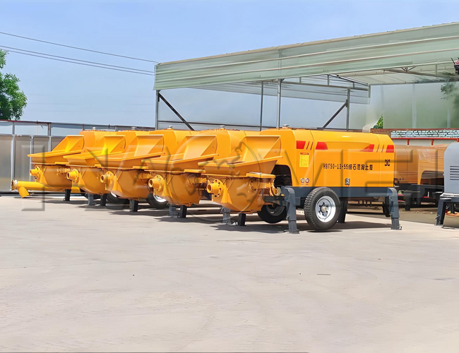 كيفية تشغيل مضخة الخرسانة المقطورة