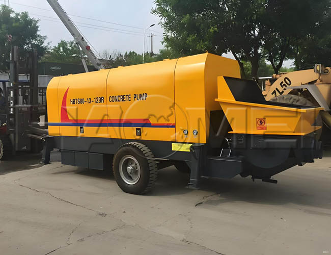 نظرة عامة على نماذج مضخات الخرسانة المقطورة من سلسلة HBT