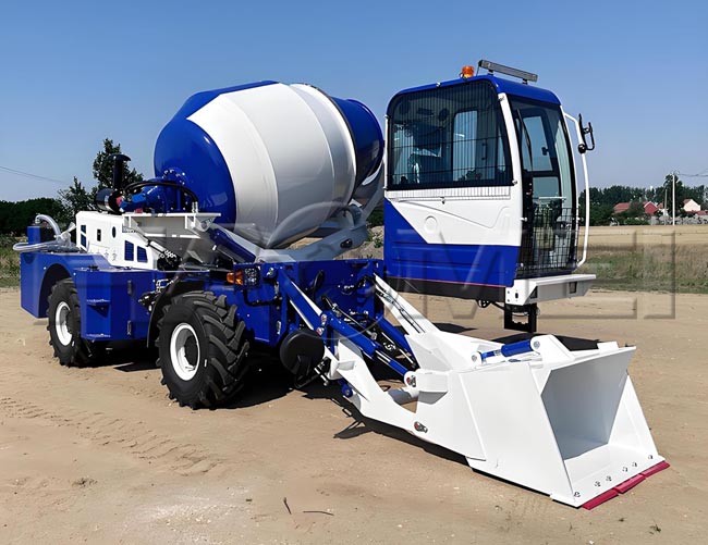 خلاطة خرسانة ذاتية التحميل 4×4
