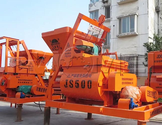 لماذا تختار محطات خلط الخرسانة خلاطات الخرسانة القسرية من طراز JS كوحدة رئيسية؟